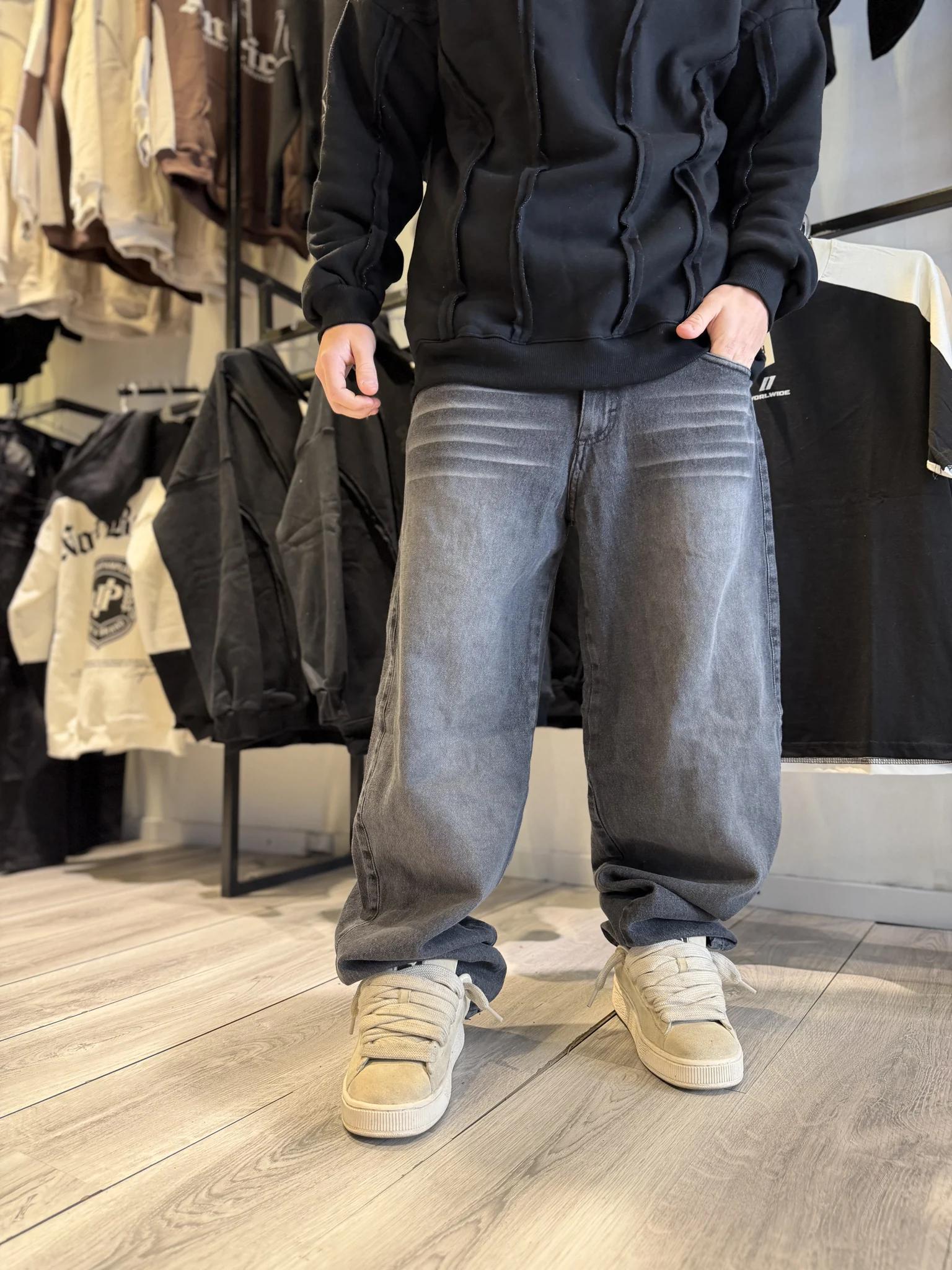 Baggy Gris Dark 