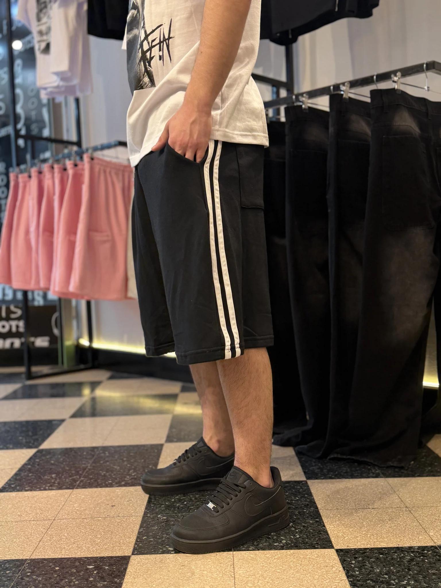 Short Rayado Algodón