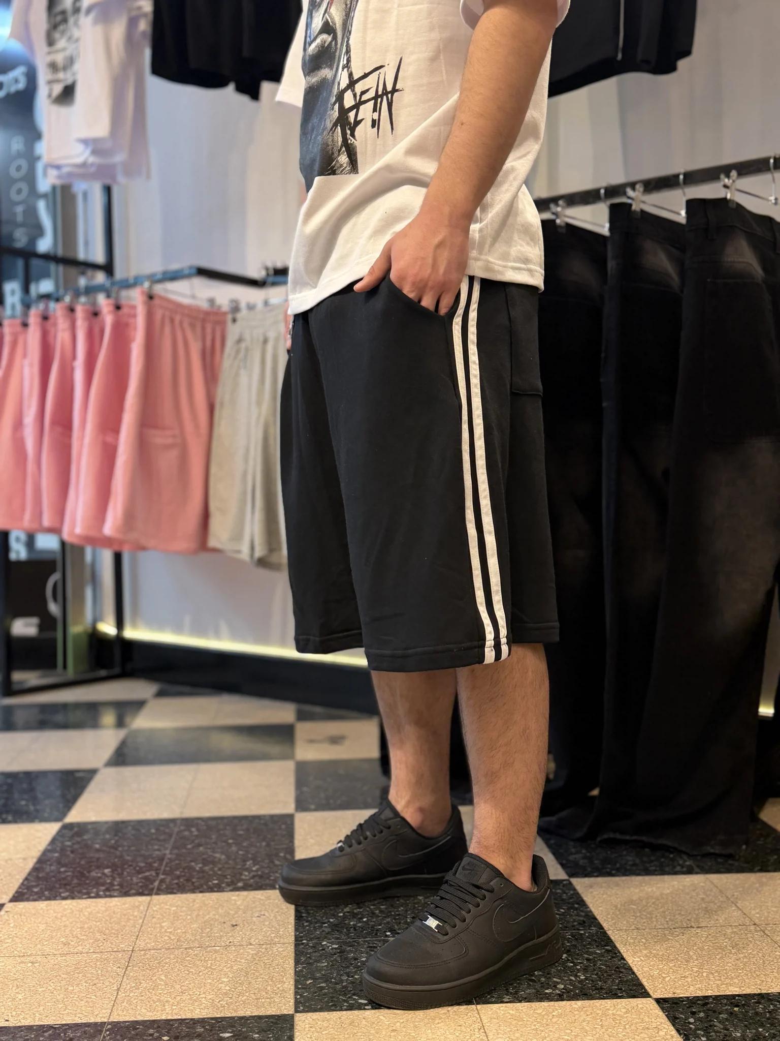 Short Rayado Algodón