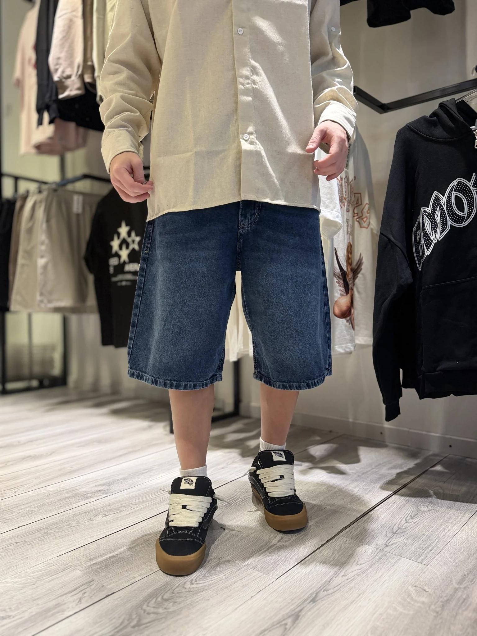 Bermuda Baggy Azul