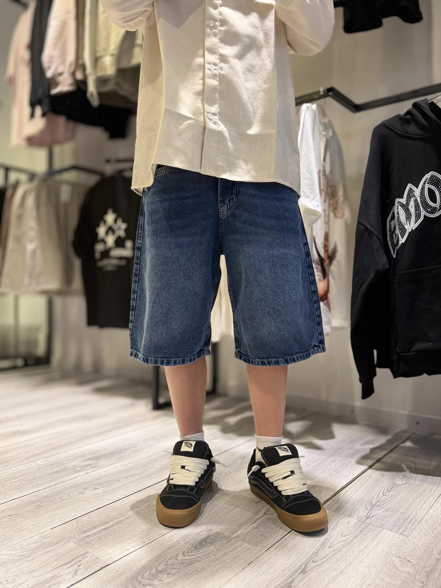Bermuda Baggy Azul