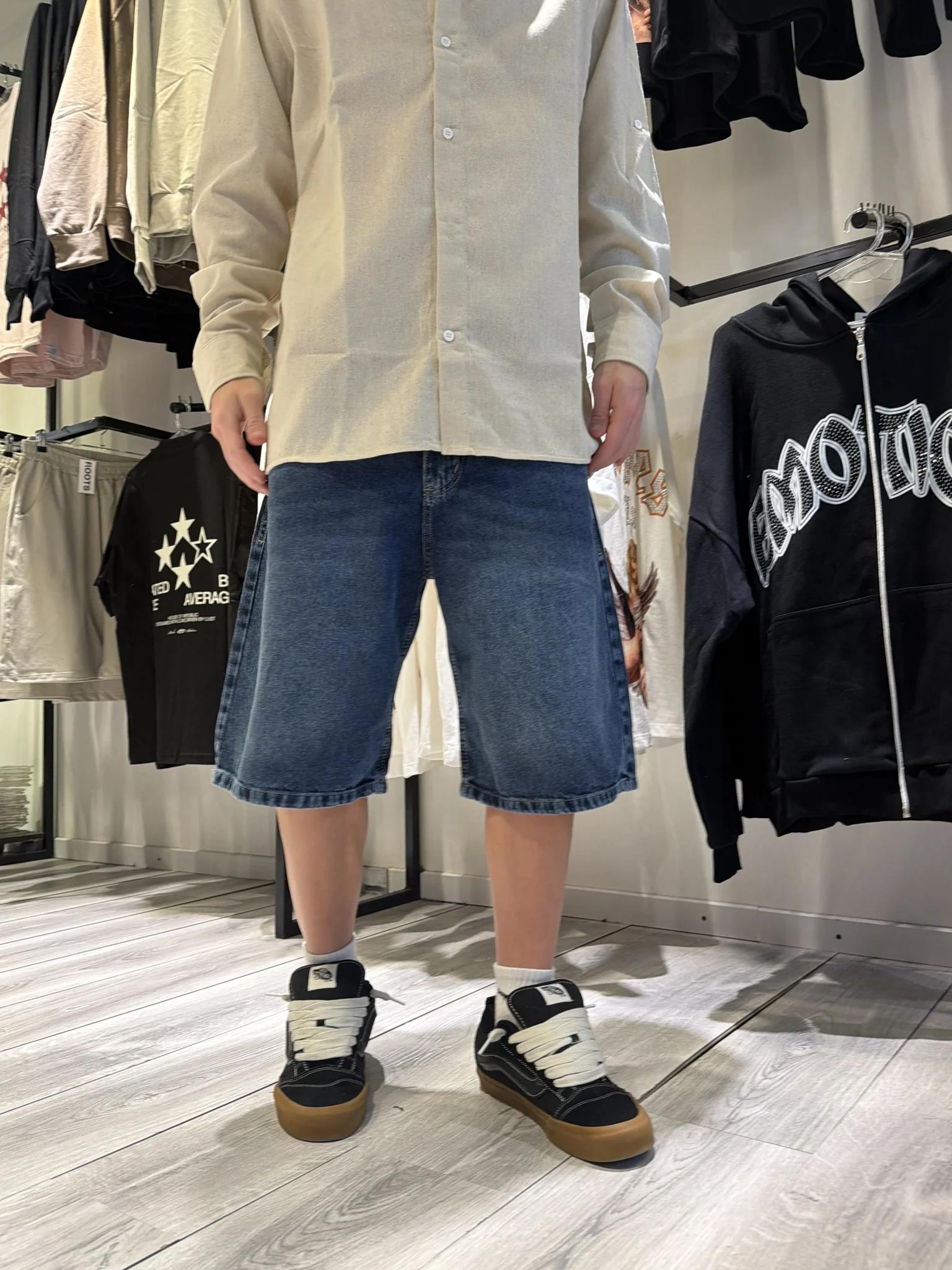 Bermuda Baggy Azul